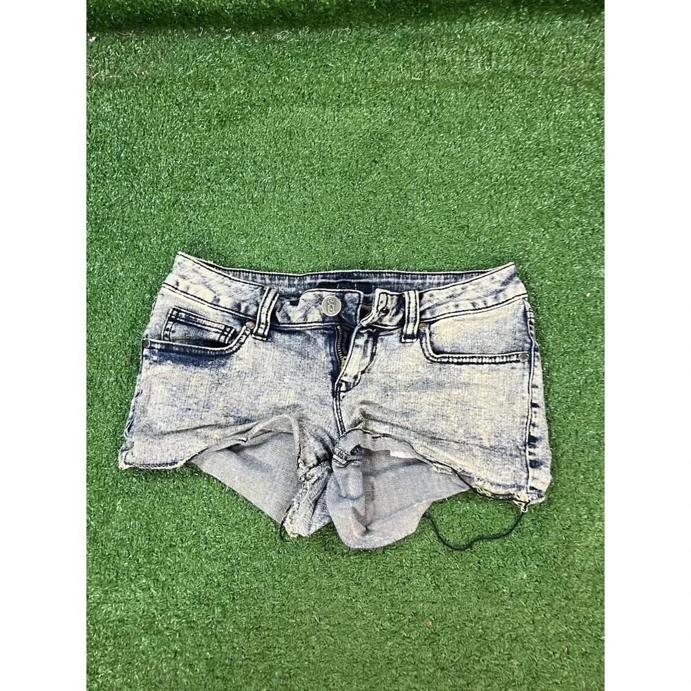 Degree Womens Size 3‎ Distressed Cut Off Denim Jean Shorts